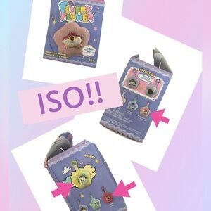ISO-Miniso Fluffy Flower Figaro, Lotso & Cheshire Cat Bag Clips. Not for sale!!